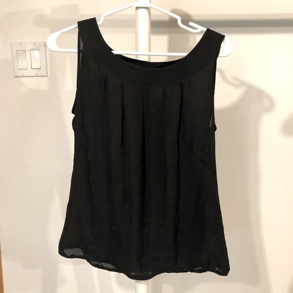 Teenflo Sheer Black Top - Picture 2 of 6